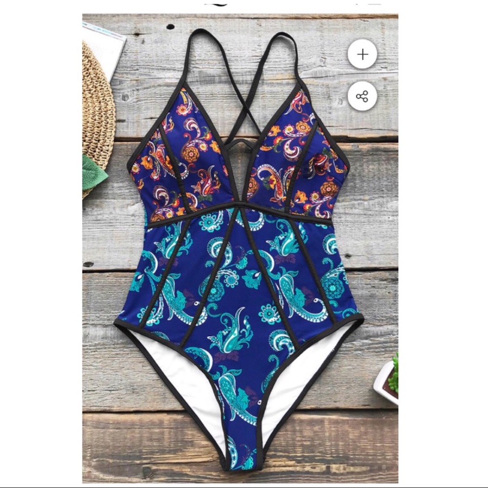 One piece bathing suit